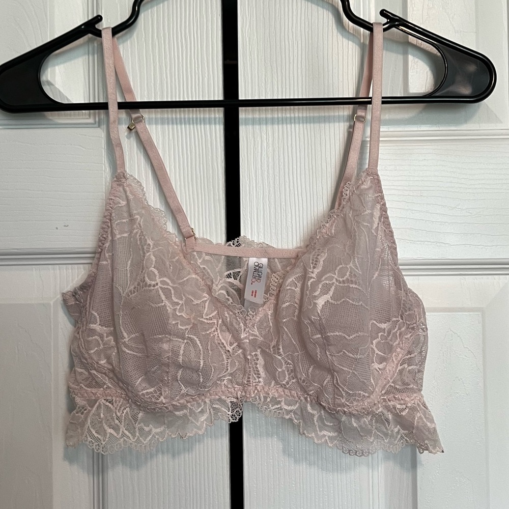 3 for $10! Gilligan & O’Malley Lace Bralette